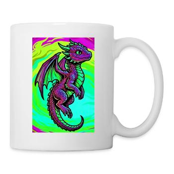dragon - Mug - white - Right