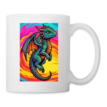 dragon - Mug - white - Right