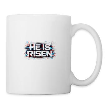 Il est ressuscité - Mug blanc - blanc - Droite