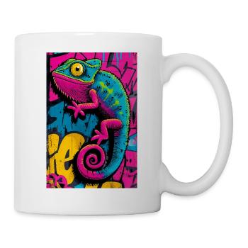 chameleon - Mug - white - Right