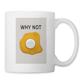 Why Not Motivation Statement Design - Mug - white - Right