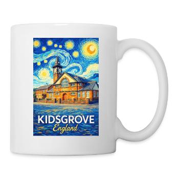 KIDSGROVE England Swirl Sky - Mug - white - Right