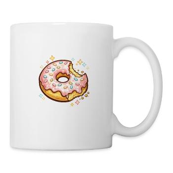 Donut Funkel Sprinkles - Tasse - Weiß - Rechts