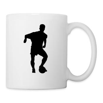 Dribbling - Tasse - Weiß - Rechts