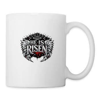 He is Risen Streetwear Auferstehung Jesus - Tasse - Weiß - Rechts