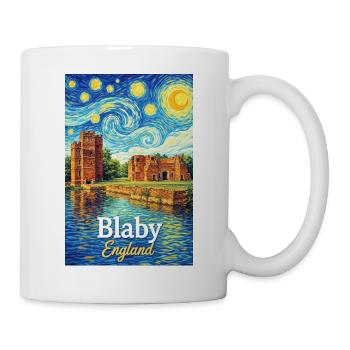 Blaby England Ruins in the Star Vortex - Mug - white - Right