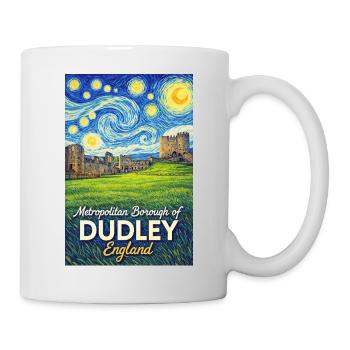 Dudley England Nuit étoilée - Mug blanc - blanc - Droite