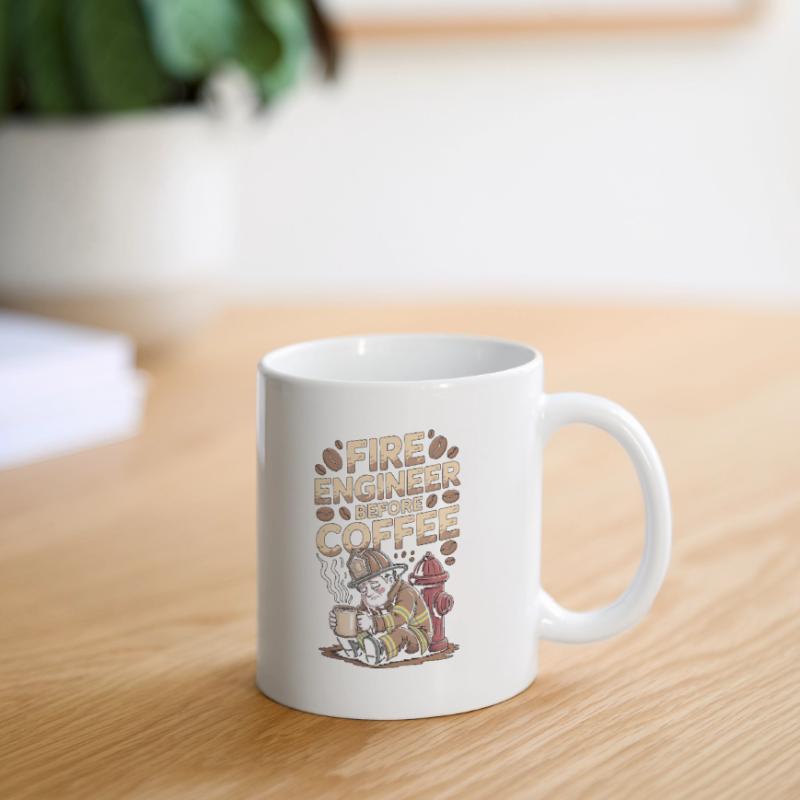 Fire Engineer Before Fire Service Coffee Lover Mug