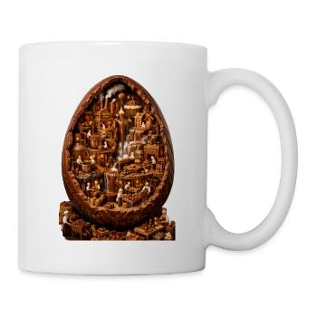 Chocolate Egg Factory Miniature - Mug - white - Right