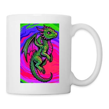 dragon - Mug - white - Right