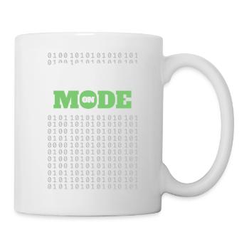 Code Mode On - Programming Software Engineer Coder - Mug - white - Right
