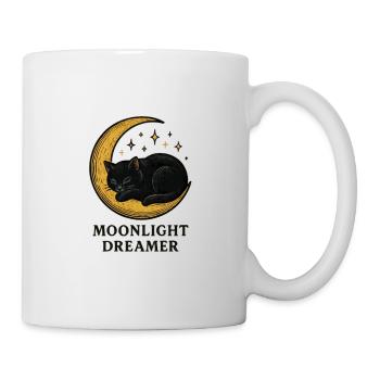 Moonlight Dreamer Cat - Mug - white - Right