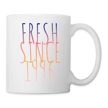 Vintage 1996 - Tasse - Weiß - Rechts