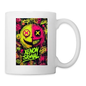 Xenon Signal Graffiti - Mug - white - Right