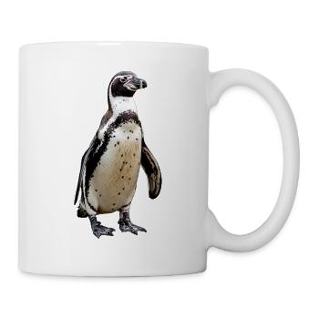 Rênes du Pingouin, Oiseaux - Mug blanc - blanc - Droite
