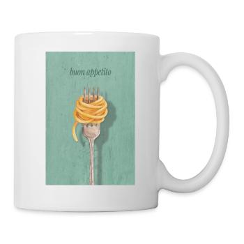 Buon Appetito Pasta Design Italie Cuisine - Mug blanc - blanc - Droite