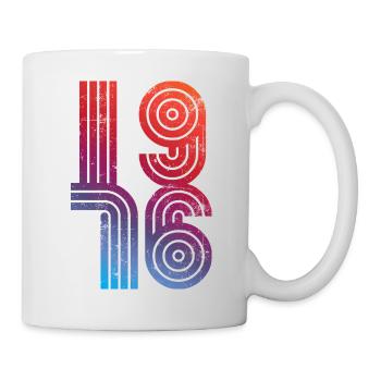 Vintage 1976 - Tasse - Weiß - Rechts