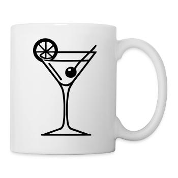 cocktail - Mug blanc - blanc - Droite