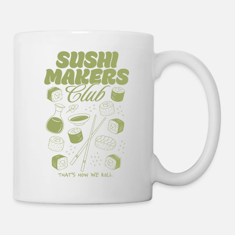 Sushi Makers Club - Tasse - Weiß