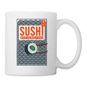 Reis, um dich zu treffen - Tasse - Weiß - Rechts