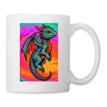 dragon - Mug - white - Right