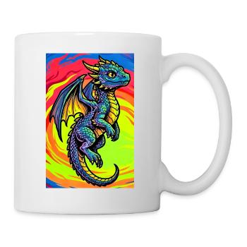 dragon - Mug blanc - blanc - Droite