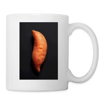 Sweet Potato Noir on Black - Mug - white - Right