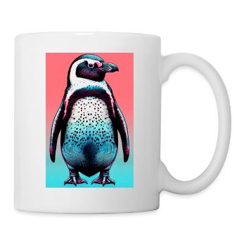 pingouin - Mug blanc - blanc - Droite