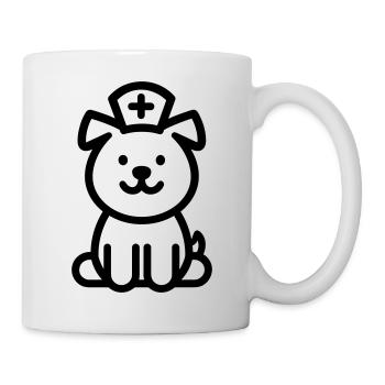 Krankenschwester - Tasse - Weiß - Rechts