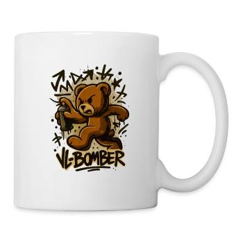 Graff Bomb Bear - Mug - white - Right
