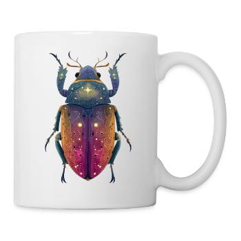 Galaktischer Krabbelkäfer Nebeltraum - Mug - white - Right
