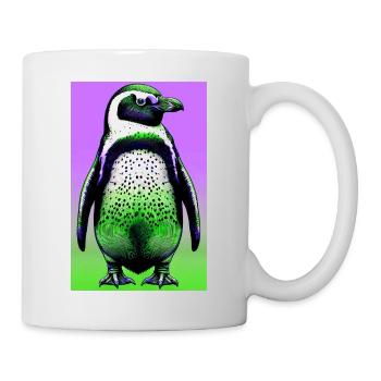 pingouin - Mug blanc - blanc - Droite