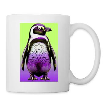 pingouin - Mug blanc - blanc - Droite