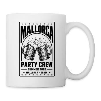 Mallorca 2026 Party Crew Summer Malle 2026 - Mug - white - Right