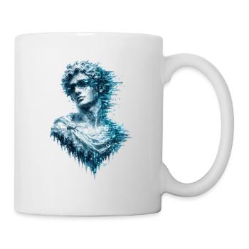 Busto classico in glitch ghiaccio - Tasse - Weiß - Rechts