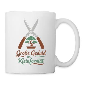 Bonsaï, Jardin, Patience - Mug blanc - blanc - Droite