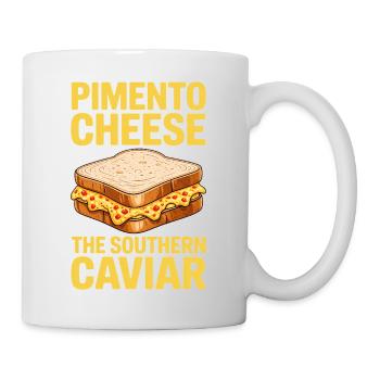 Pimento Cheese Sandwiches Gift - Mug - white - Right