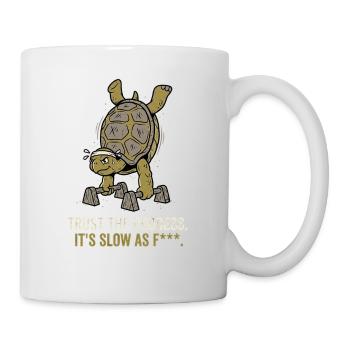 Calisthenics Strong Turtle - Mug - white - Right