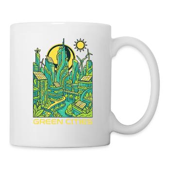 Green Cities Future - Mug - white - Right