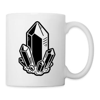 Pierres précieuses - Mug blanc - blanc - Droite