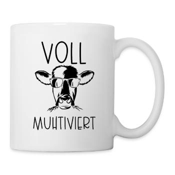 Voll Muhtiviert - Tasse - Weiß - Rechts