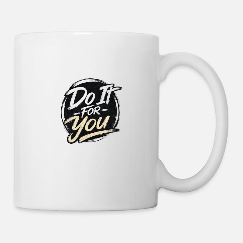 Fais-le pour toi - Mug blanc - blanc