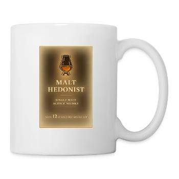 Malt Hedonist 12 Years – Single Malt Scotch Whisky - Tasse - Weiß - Rechts