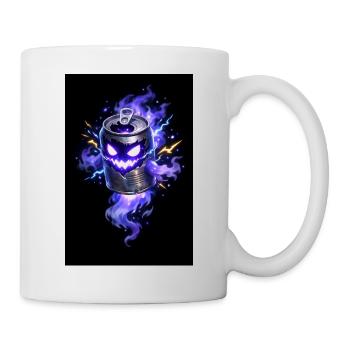 Purple Haunted Cannon Halloween - Mug - white - Right