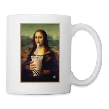 Mona Sip Bubble Tea Portrait - Mug - white - Right