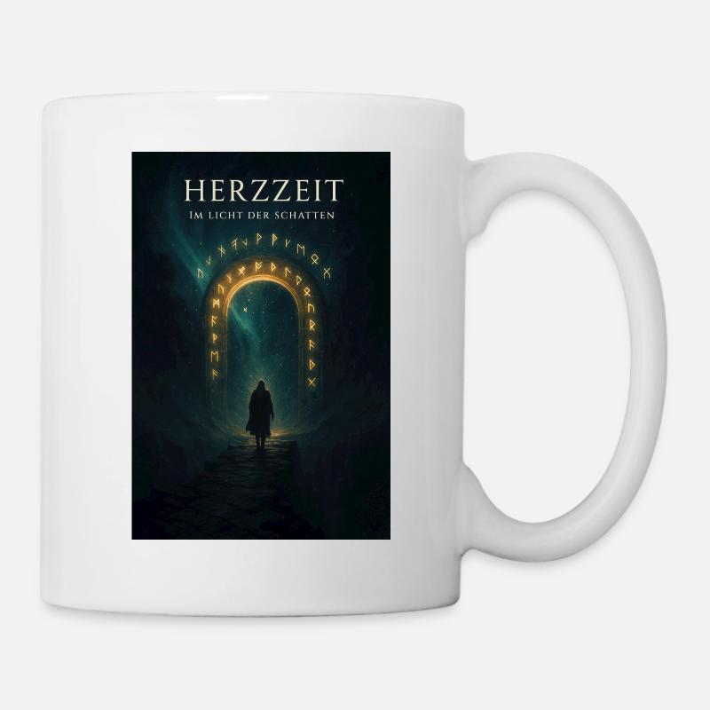 Herzzeit - Tasse - Weiß