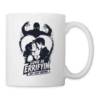 Love Is Terrifying Horror - Mug - white - Right