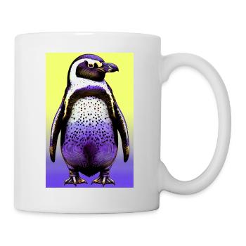 pingouin - Mug blanc - blanc - Droite