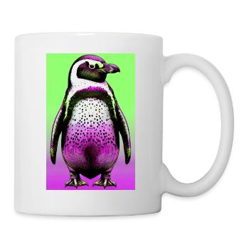pingouin - Mug blanc - blanc - Droite