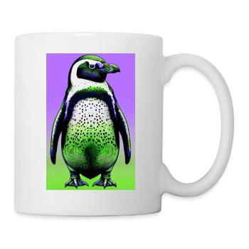 pingouin - Mug blanc - blanc - Droite
